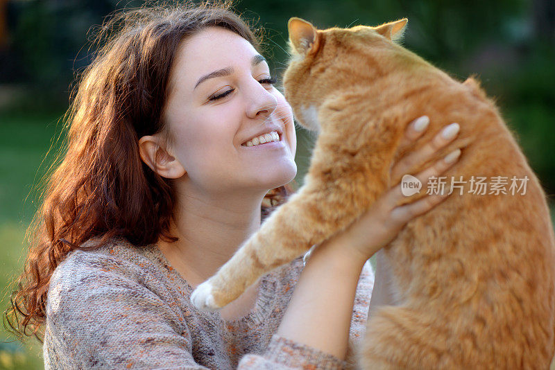 《女人与猫》(夏季)