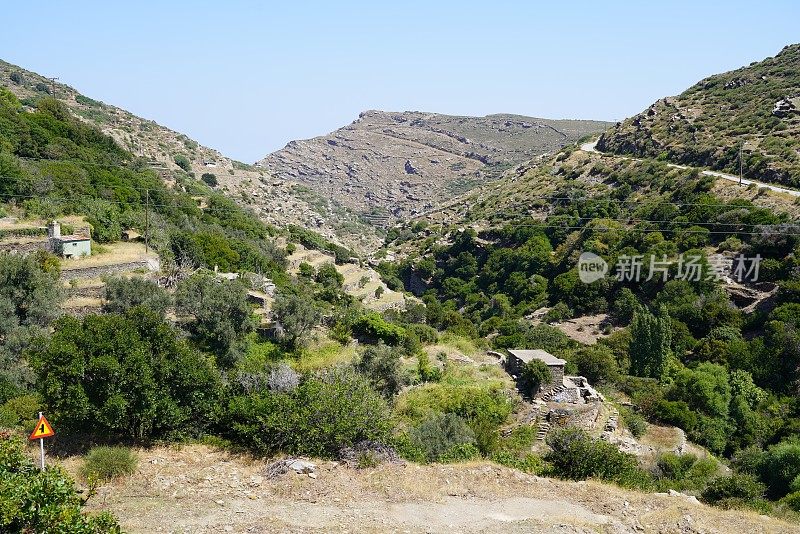 安德罗斯岛的风景