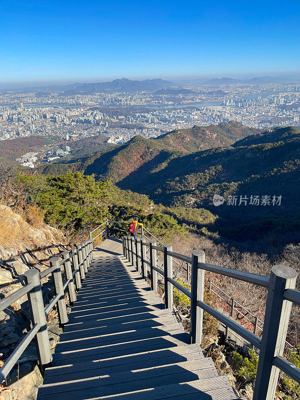 秋天首尔全景