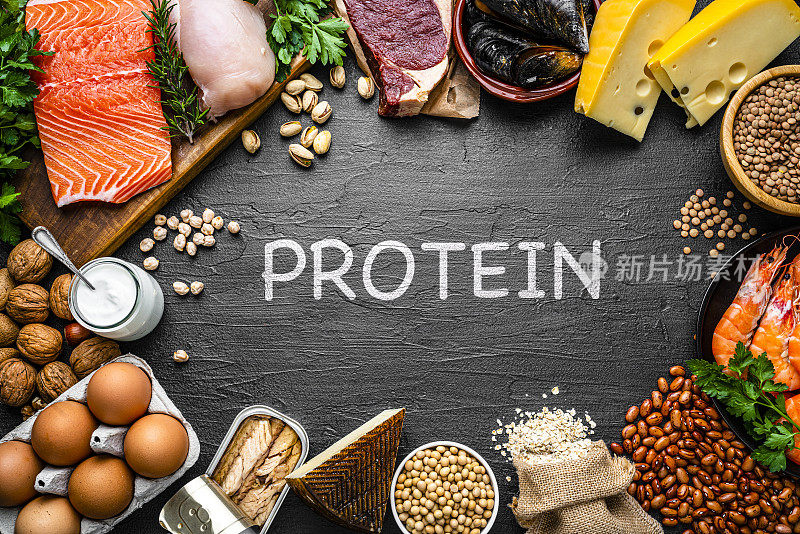 富含蛋白质的食物有益健康。本空间