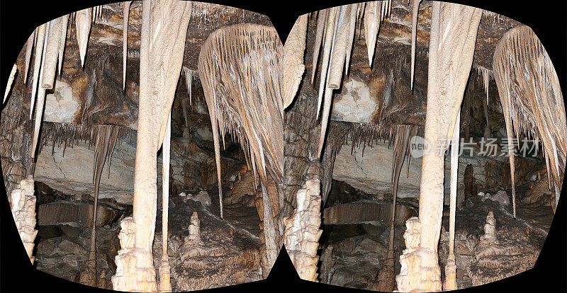 雷曼洞穴立体虚拟现实
