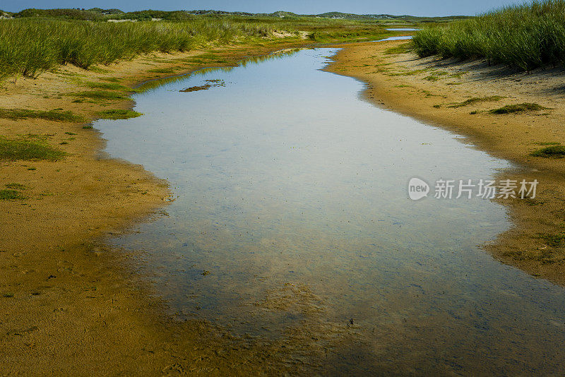 典型的北海景观