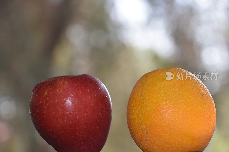 就像苹果和橘子