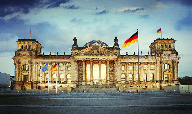 柏林的联邦议院大楼