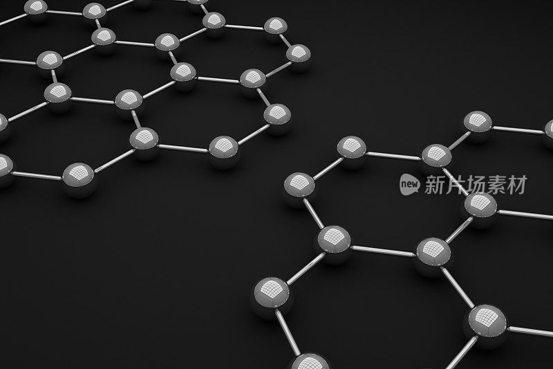 摘要六方分子结构，Dna，背景