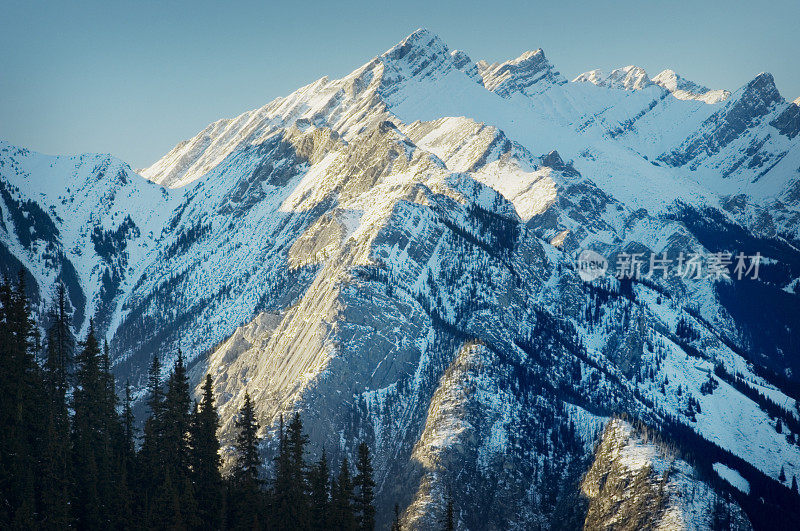 加拿大的班夫落基山脉