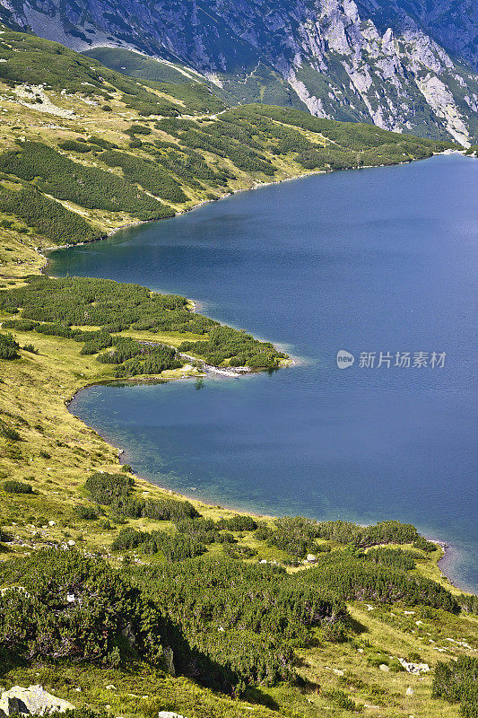 塔特拉山脉的湖泊