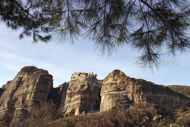 迈泰奥拉峭壁修道院