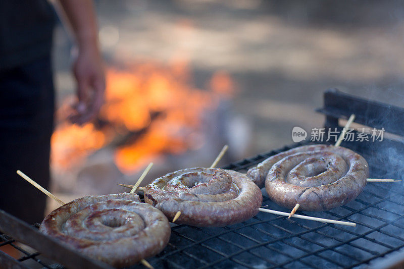 香肠烧烤