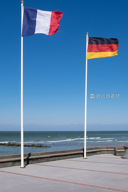 法国和德国的国旗