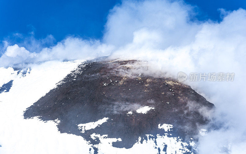 埃特纳火山硫磺蒸汽