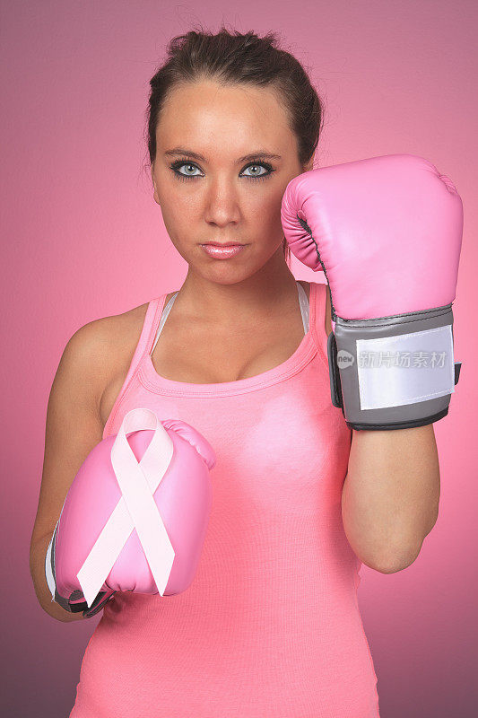 癌症幸存者-粉色对抗疾病