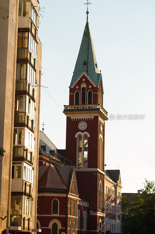 方济会的教堂尖塔