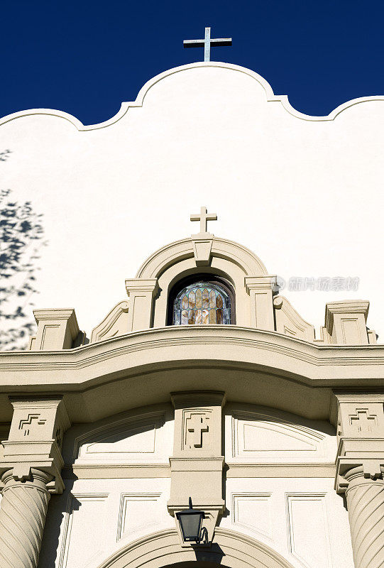 圣迭戈老城的宣教教堂