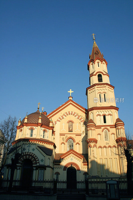 立陶宛维尔纽斯的圣尼古拉斯教堂