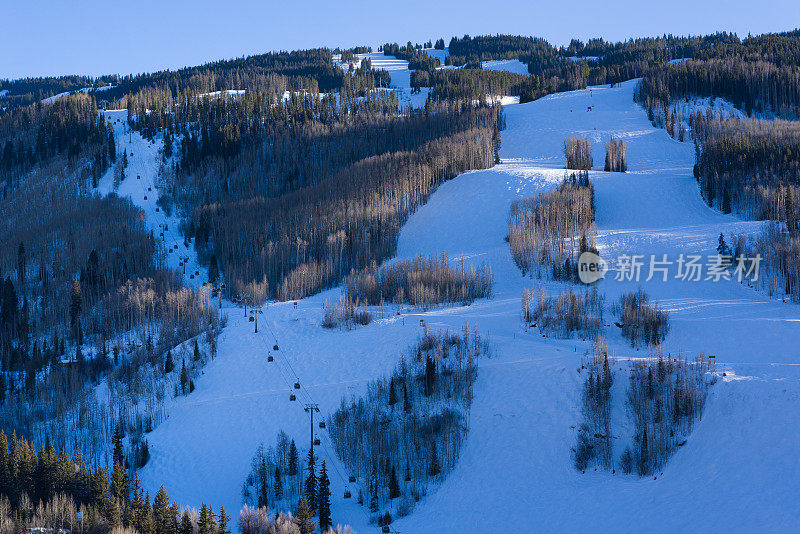 美国科罗拉多州维尔冬季滑雪