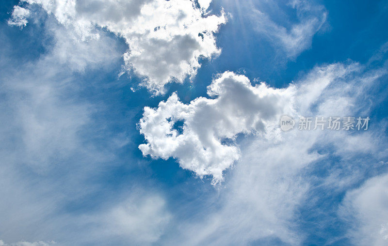 天空与云彩背景