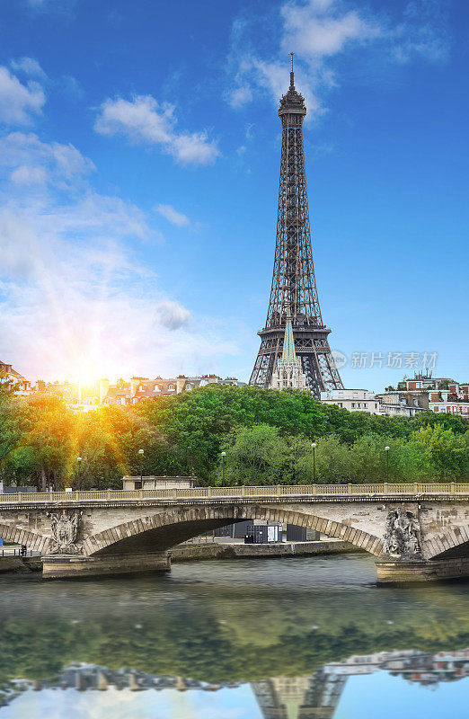 埃菲尔铁塔,巴黎。法国