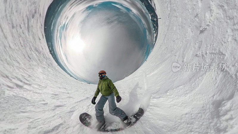 360年滑雪