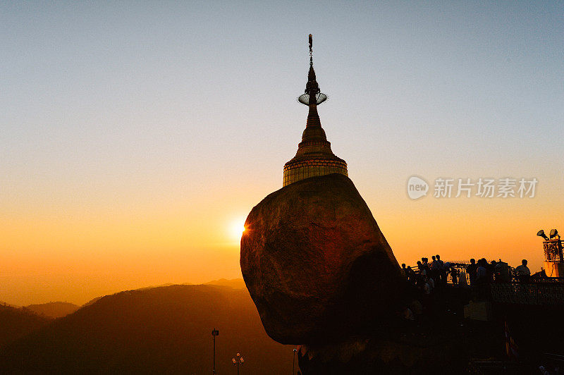 金岩缅甸大金塔寺