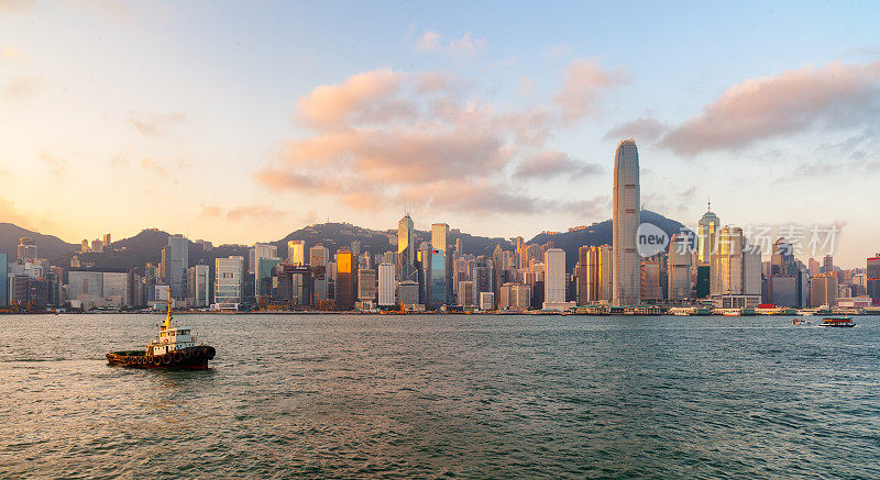 香港的维多利亚港