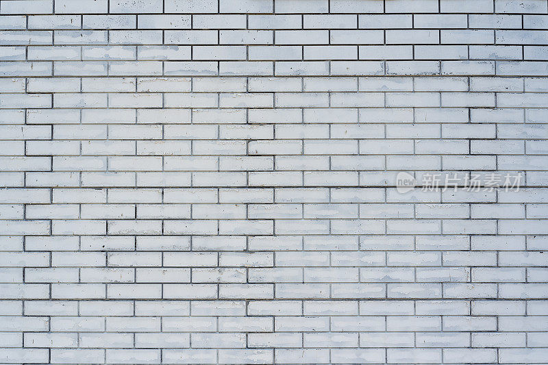 白色砖墙。旧的硅酸盐砖。建设背景