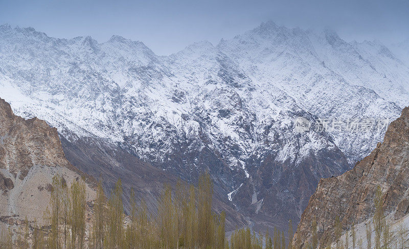 巴基斯坦雪山旅游自然景观