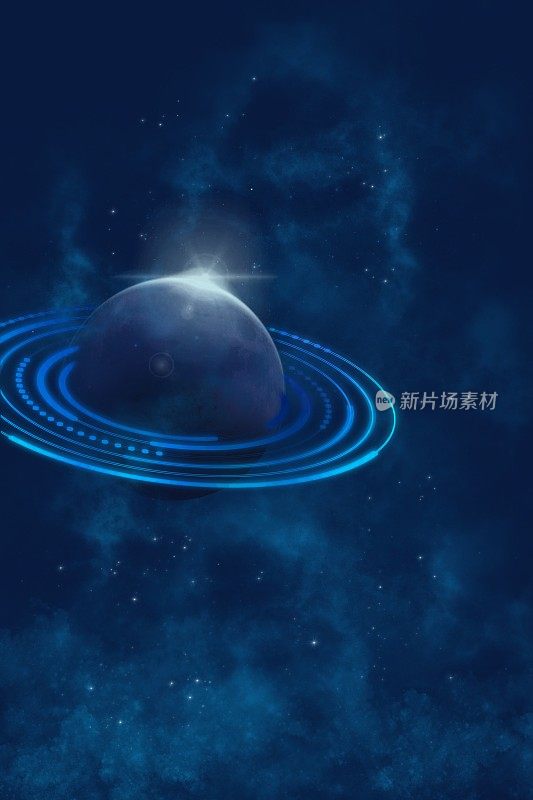 3D渲染的虚拟星球