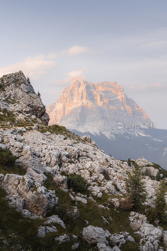 Pelmo山，Dolomites，意大利阿尔卑斯山，意大利