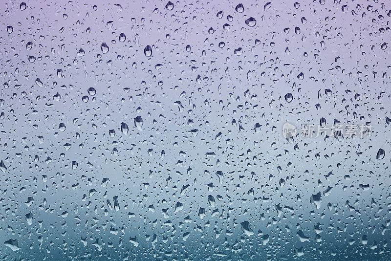 雨滴背景雨滴凝结