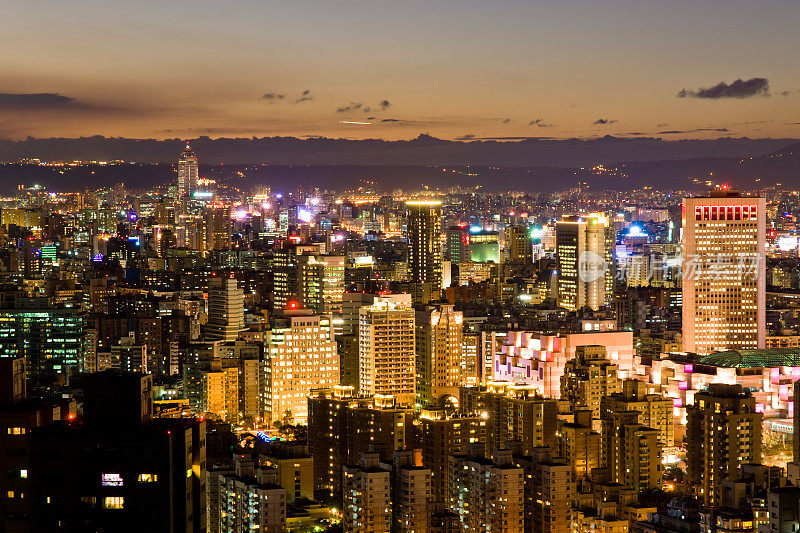 台北城市夜景