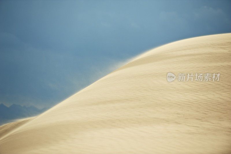 西奈沙漠中的沙丘