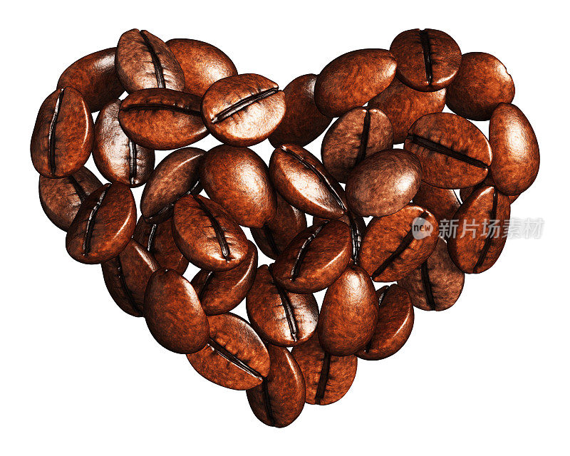 咖啡豆之心