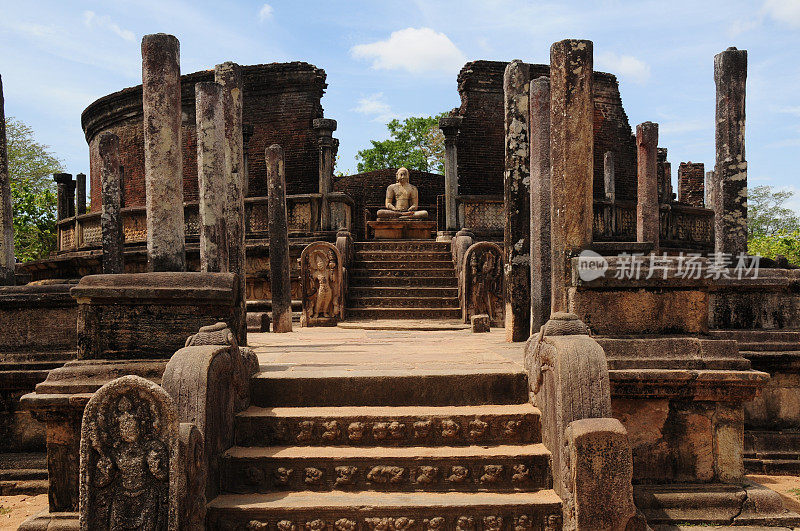 Polonnaruwa、斯里兰卡。