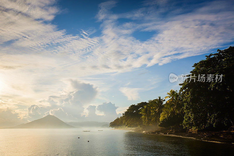 班达群岛的风景