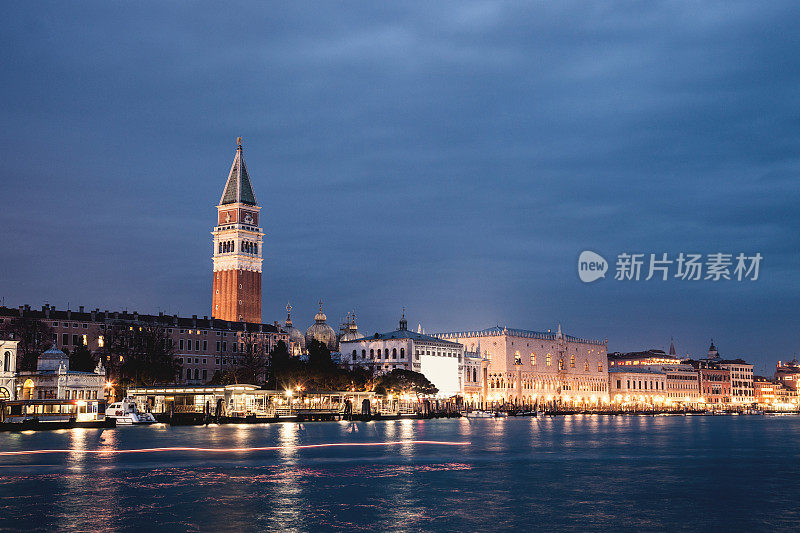 威尼斯——圣马克广场的夜景