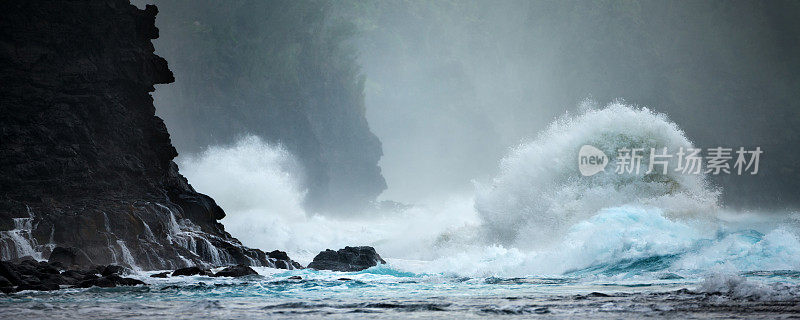 陆地和海洋。