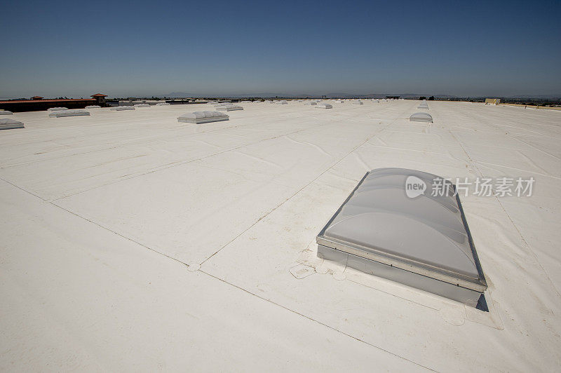 大型仓库的PVC膜屋顶
