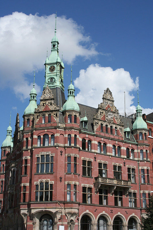 汉堡历史建筑(Speicherstadt)