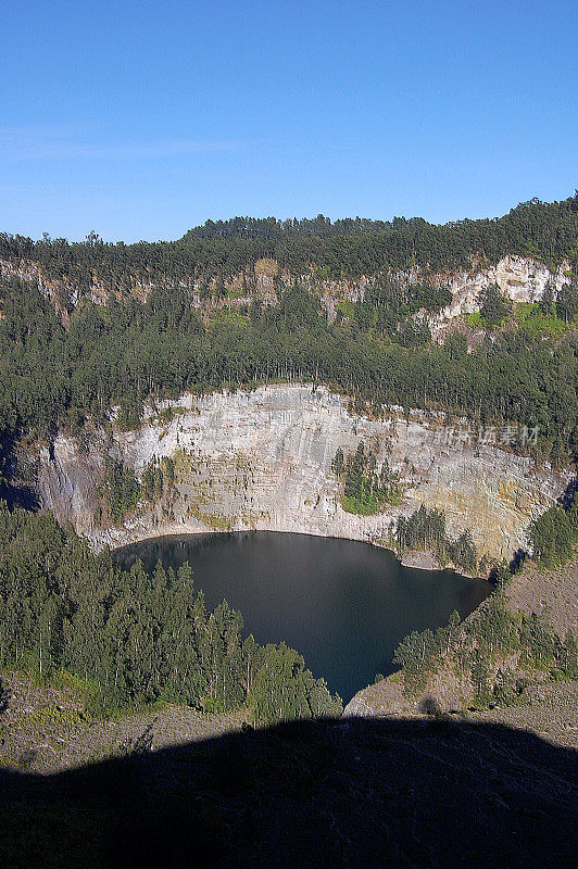 克里穆图火山，老人湖-弗洛雷斯，印度尼西亚