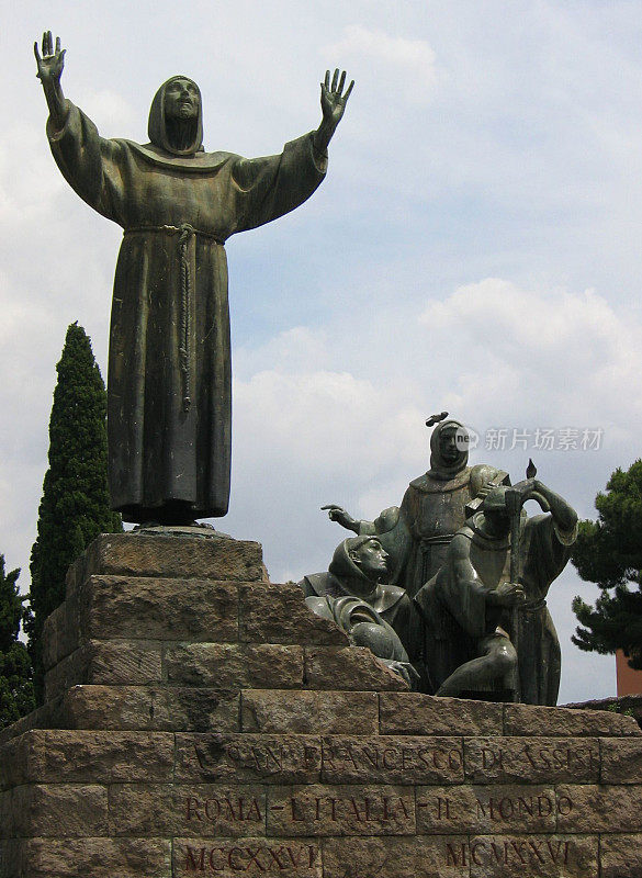 提升圣弗朗西斯——罗马，意大利