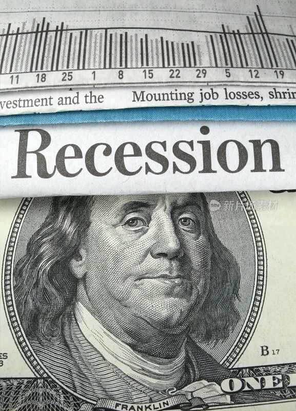 经济衰退的标题和货币