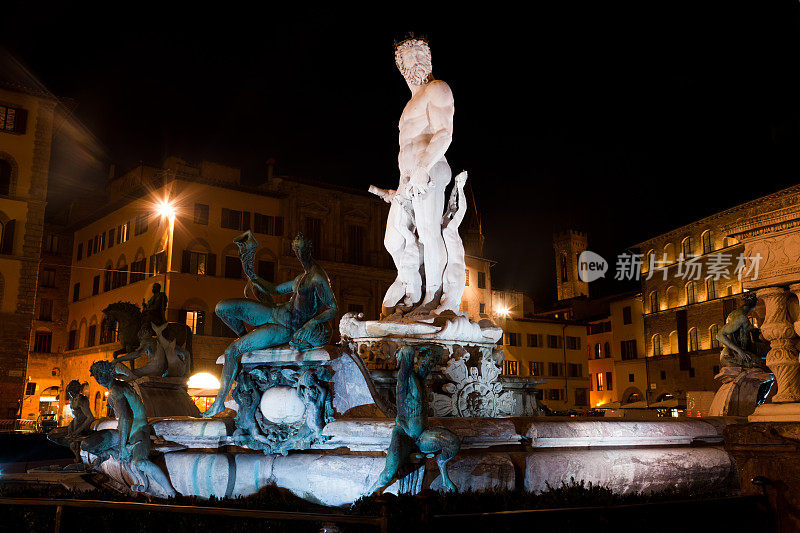 意大利佛罗伦萨的海神喷泉