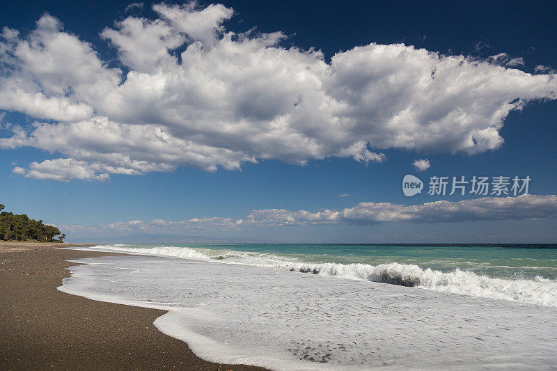 托斯卡纳附近的圣马可海滩