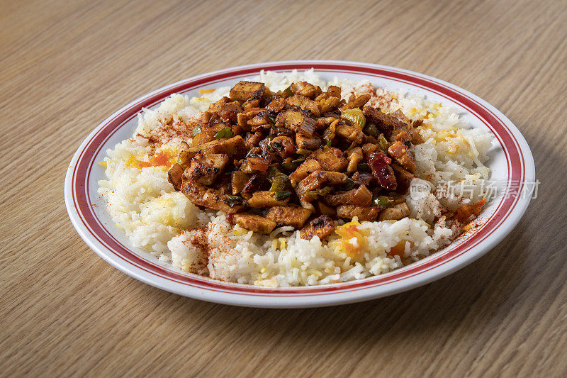 餐厅外卖鸡扒