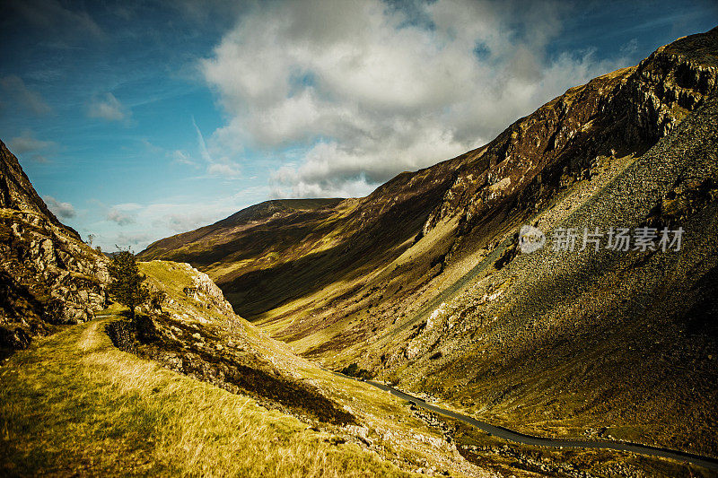 英格兰北部美丽的乡村景观