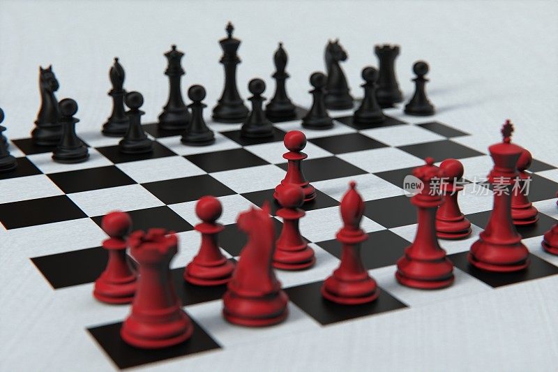 3d渲染棋子