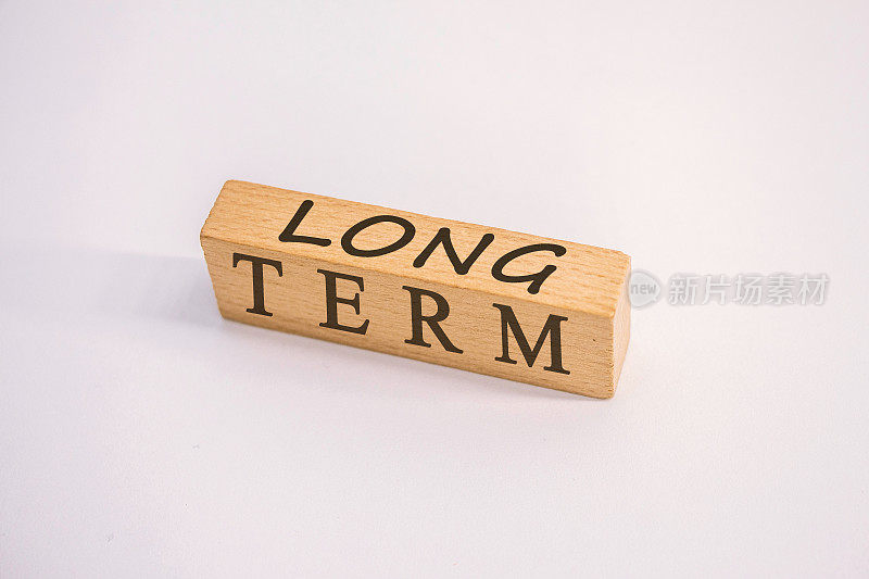 长期概念-长期木方块，商业投资的概念