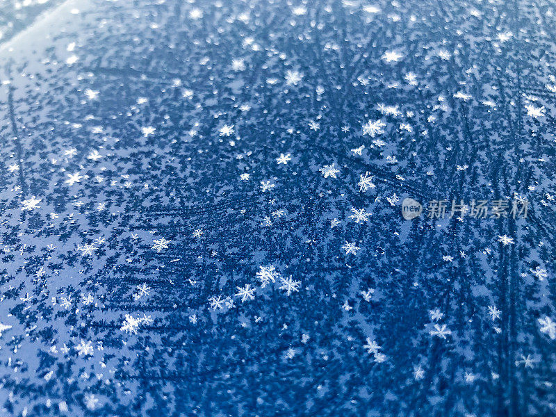 雪花的背景