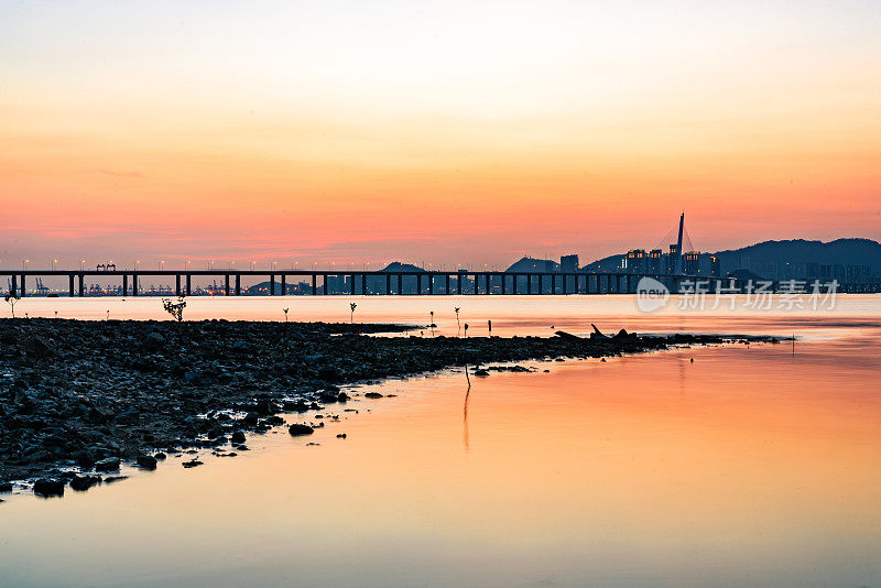 流浮山及海岸景观